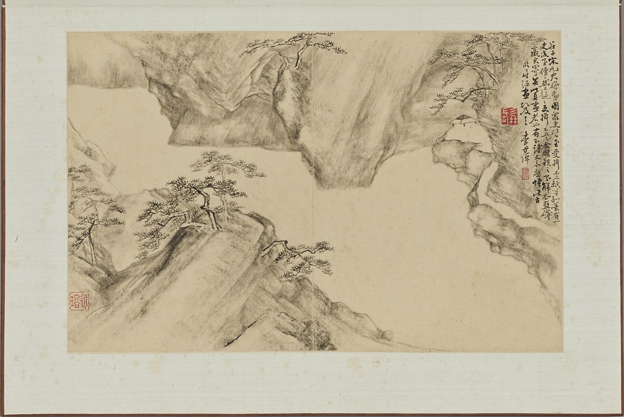 山水図冊 文化遺産オンライン