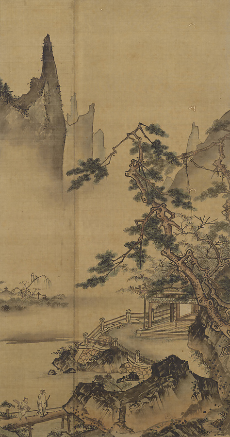 山水図（模本） 文化遺産オンライン