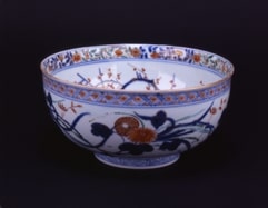 色絵花鳥文大深鉢 文化遺産オンライン