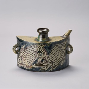 魚文抱壺 文化遺産オンライン