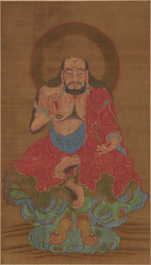 釈迦三尊図 文化遺産オンライン