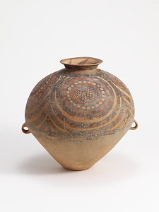 彩陶双耳壺 文化遺産オンライン