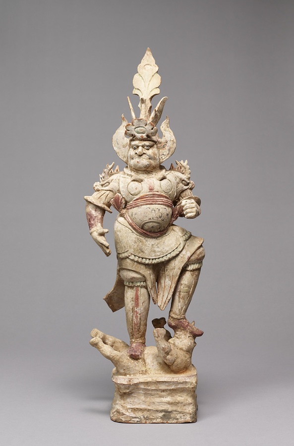 加彩武人俑 文化遺産オンライン