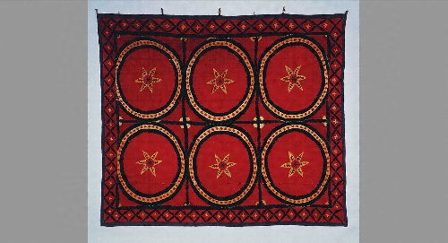 刺繍布（スザニ） 文化遺産オンライン