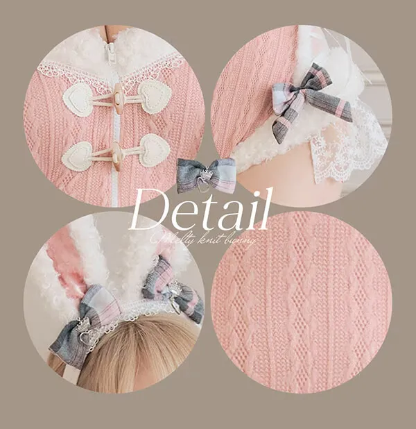 8点セット】Malymoon マリームーン メルトニットバニー [ ホワイト