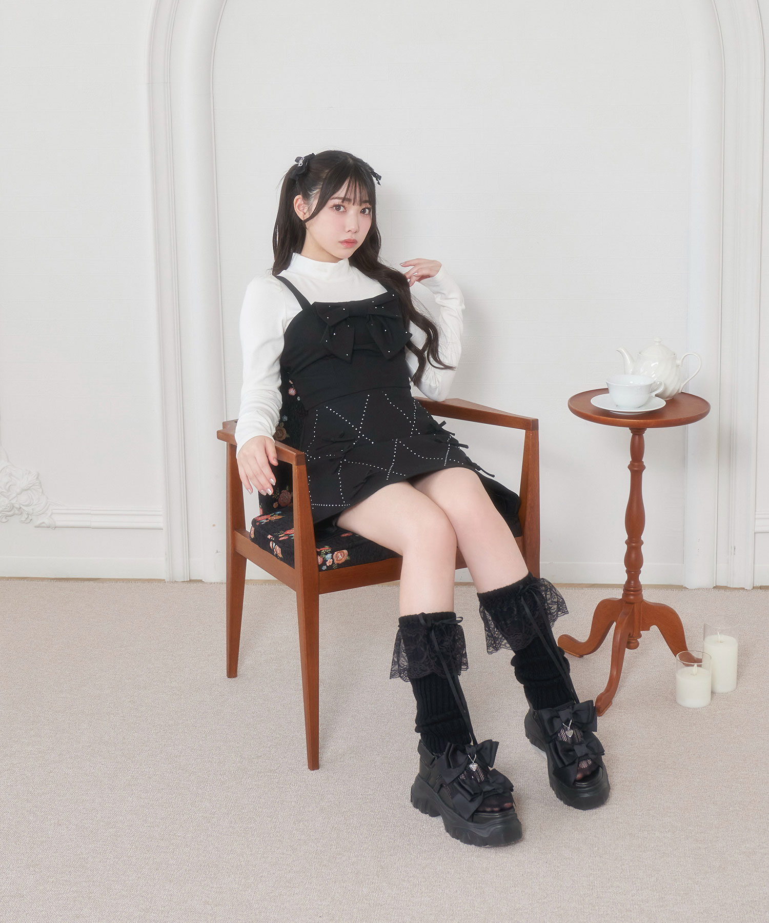 ラインストーンリボンビスチェセット – BUNNY APARTMENT