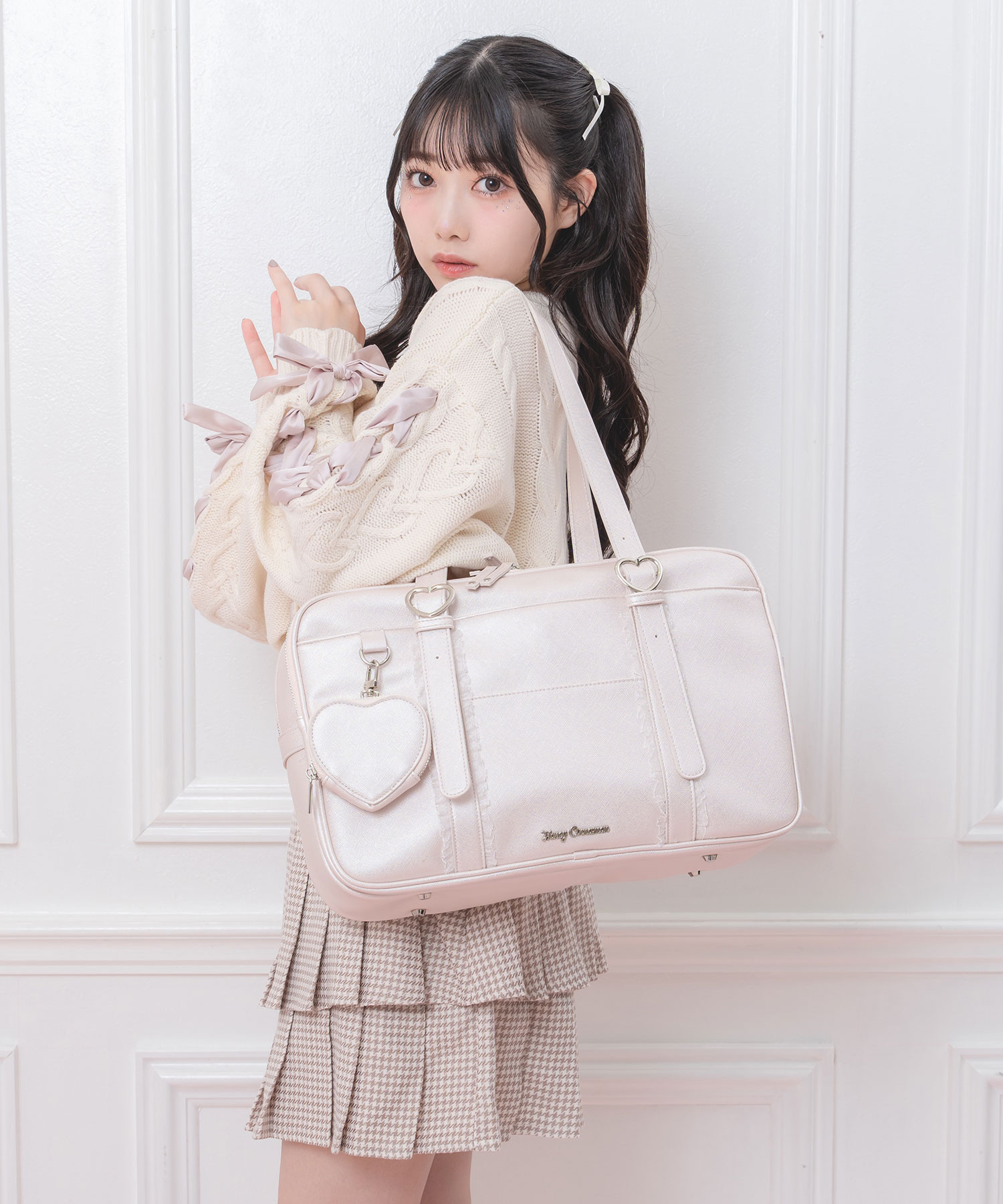 ポイントハートボストンバッグ – BUNNY APARTMENT