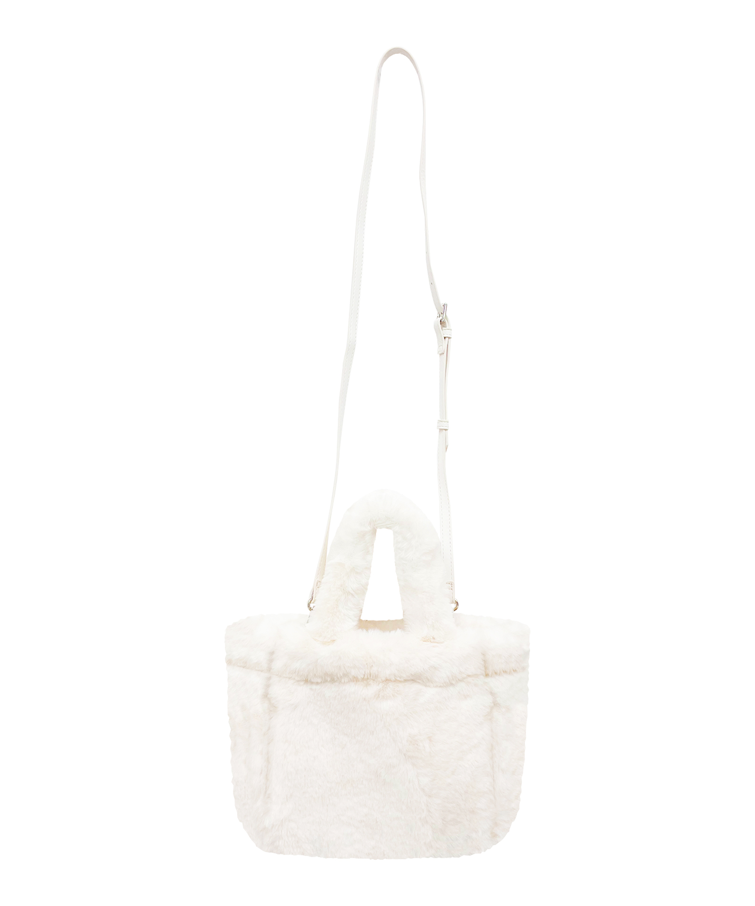 ハートロゴリボン付きエコファーバッグ – BUNNY APARTMENT