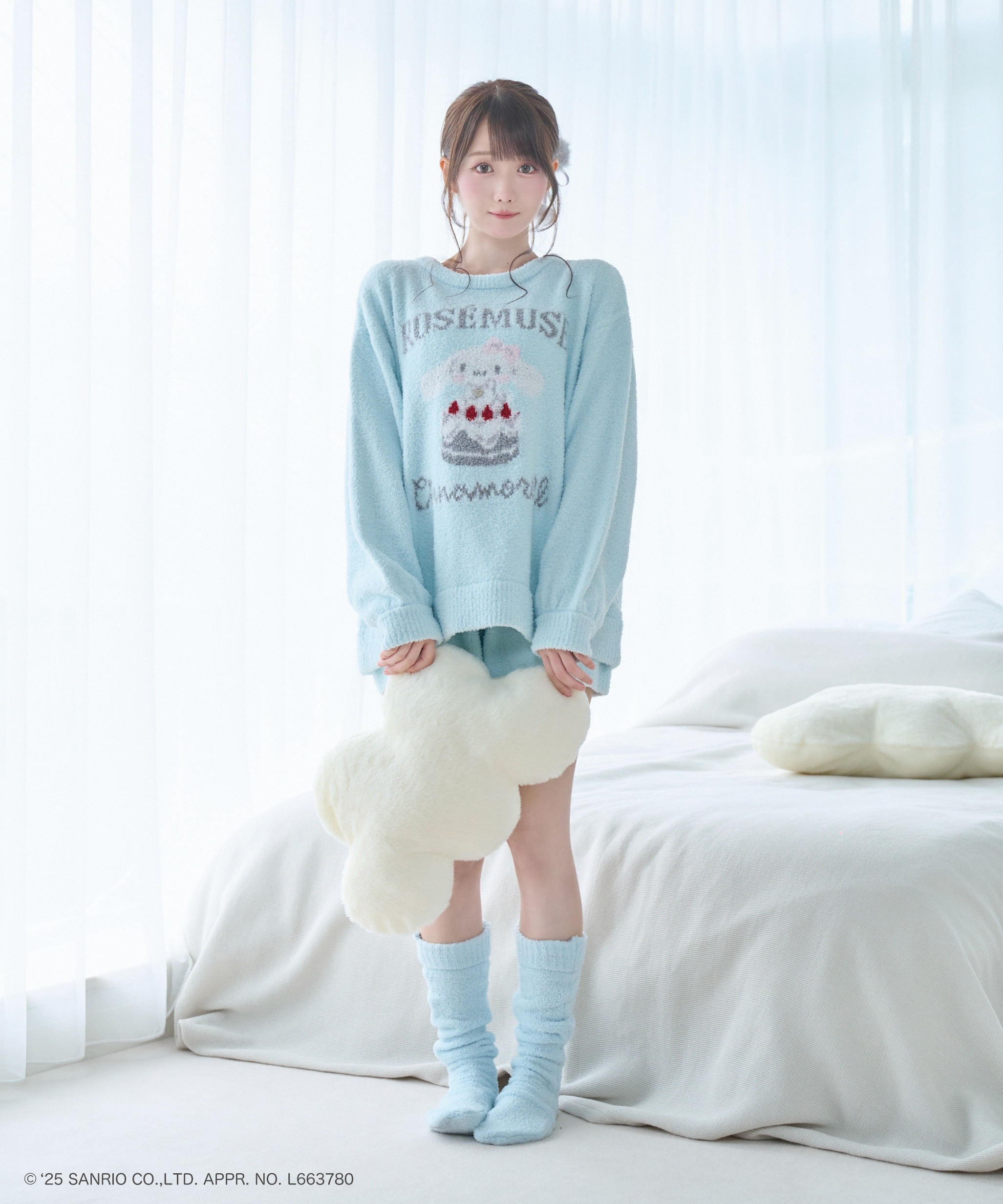 Cinnamoroll collab marshmallow knit set – BUNNY APARTMENT