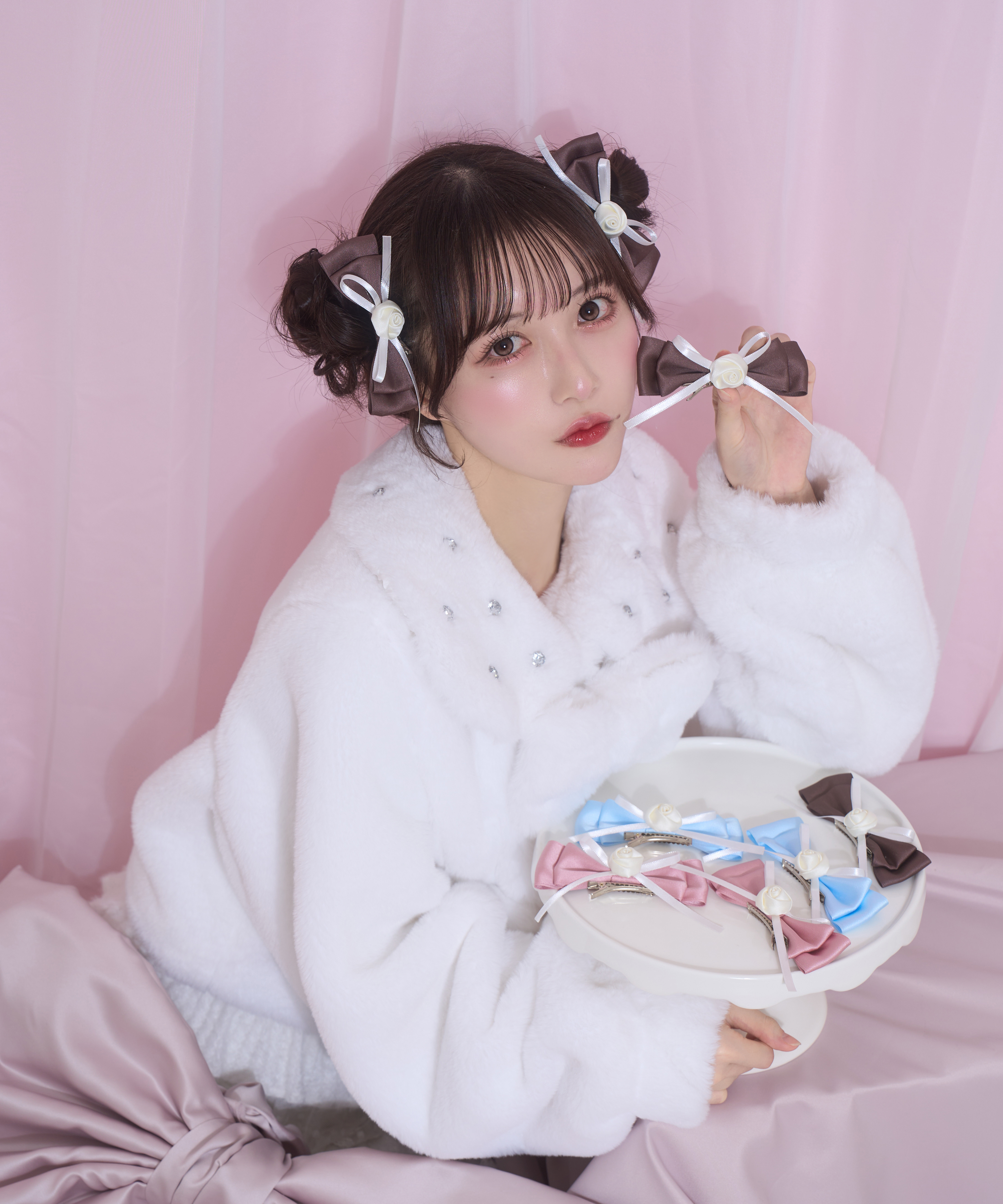 collaboration】Roseリボンクリップセット – BUNNY APARTMENT