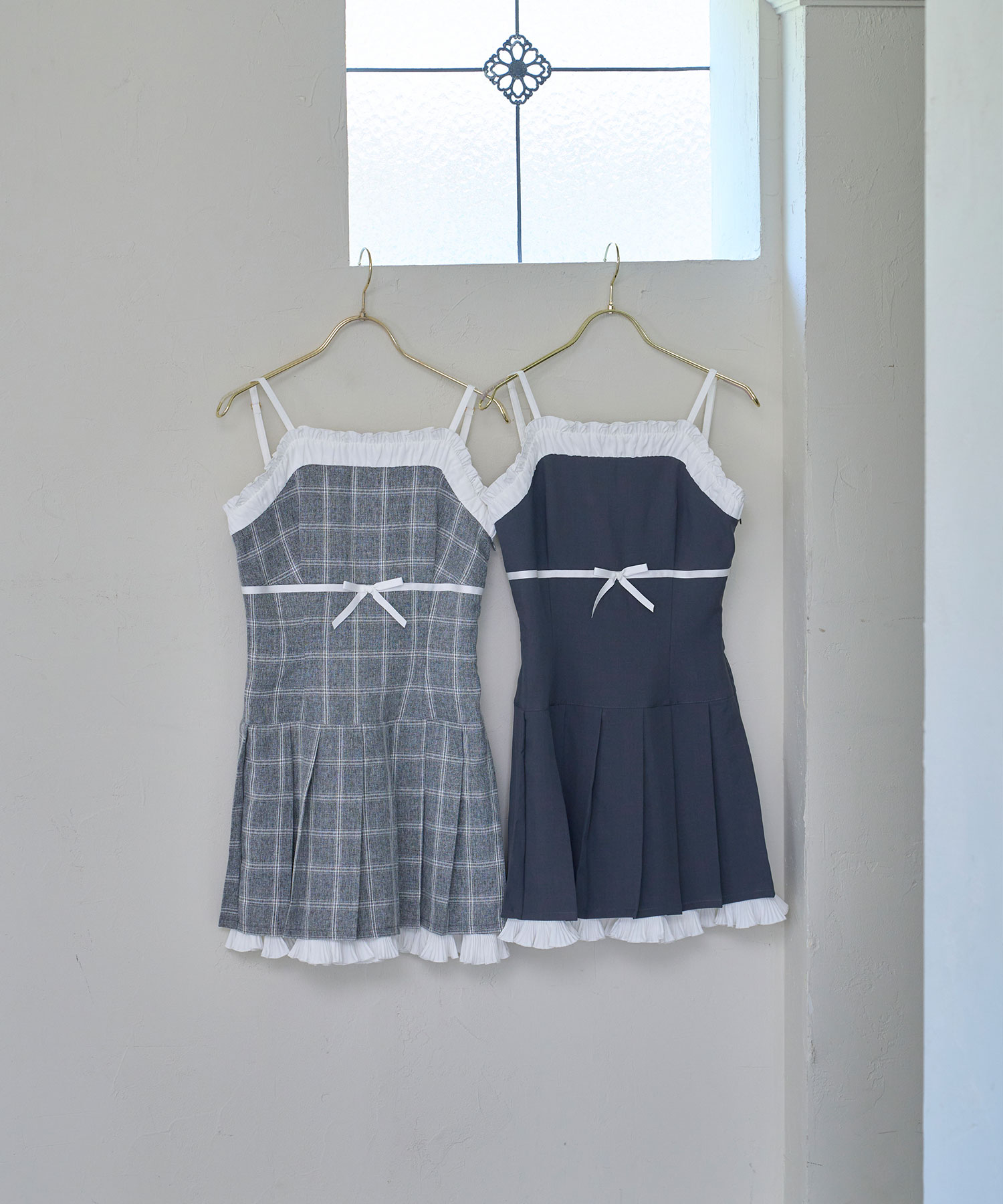 Layered cami mini one piece – BUNNY APARTMENT