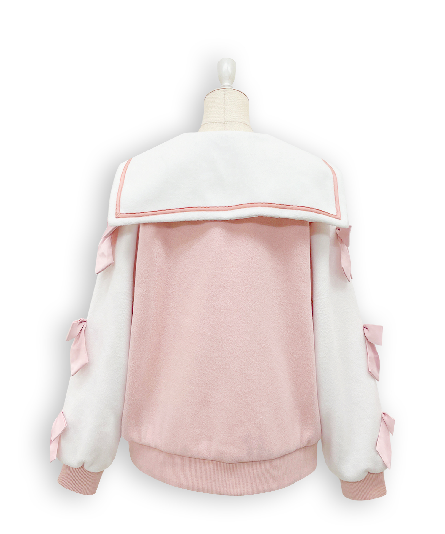 袖リボンハニーちゃんアップリケスタジャン – BUNNY APARTMENT