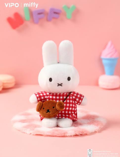 Vipo X Miffy Travel Series Plush Keychain Blind Box – Bunny's Cafe
