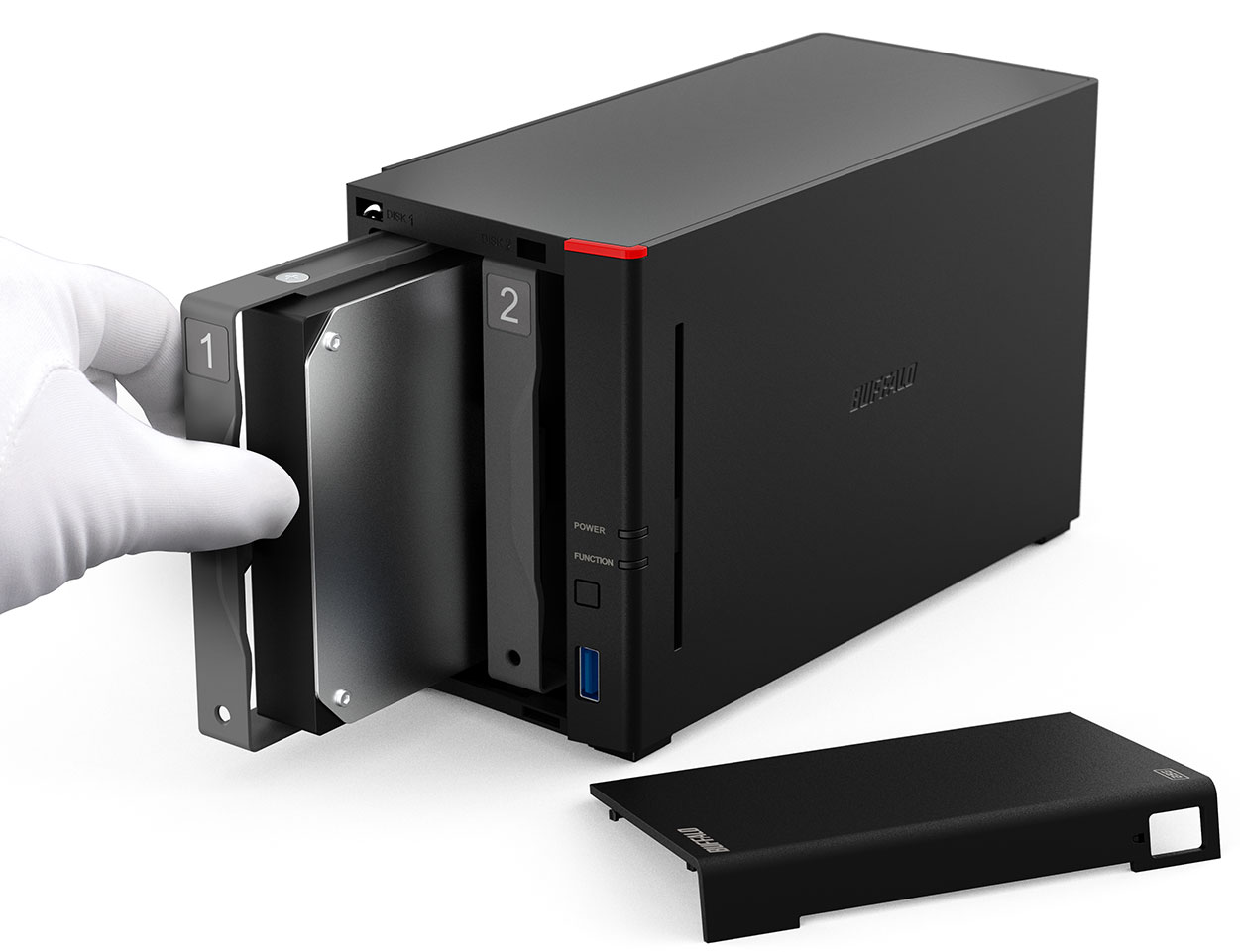 BUFFALO NAS 5台セット USB接続 USB NAS 5台セット BUFFALO NAS 5台