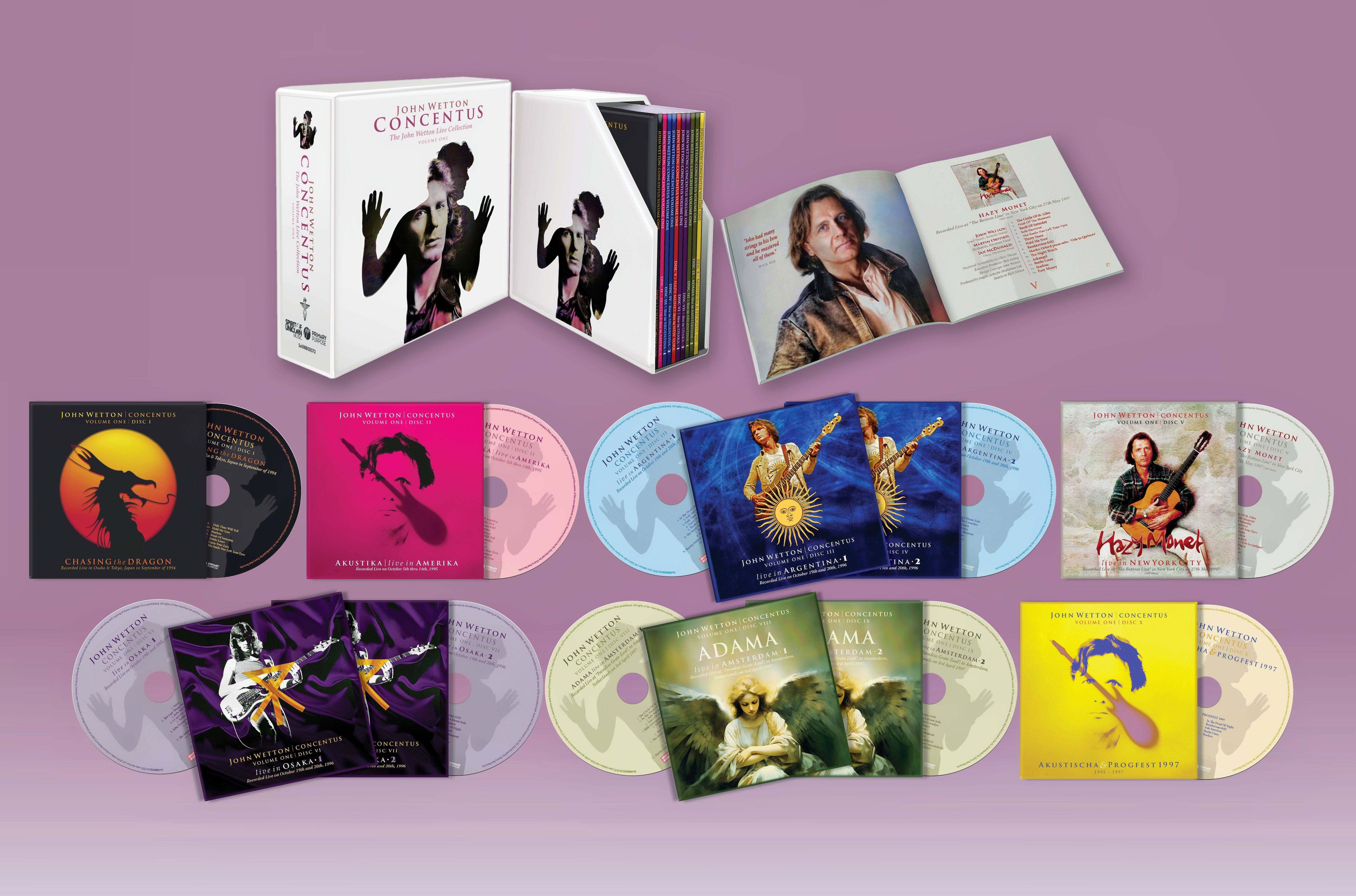 Concentus : The John Wetton Live Collection, Volume 1