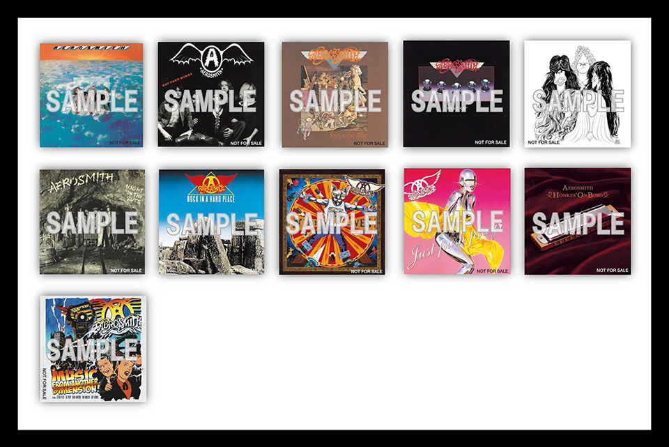 AEROSMITH、ミニLP仕様CD復刻シリーズ第3弾10/29発売。ジャケット缶