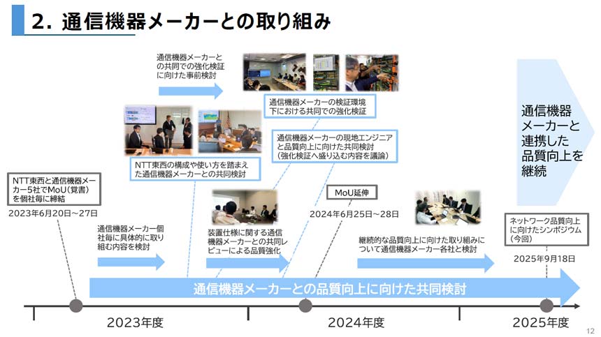 NTT東西の通信品質向上に向けた取り組みは？ シスコ・NECら5社との連携