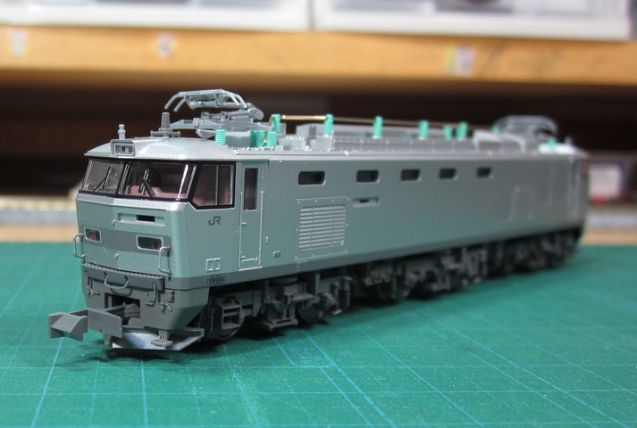 KATO EF510 500 JR貨物色(銀)入線: 仏間鉄道