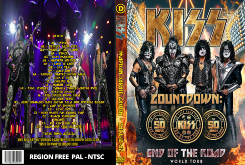 KISS The Final Concert Live At The Madison Square Garden, NY 2023