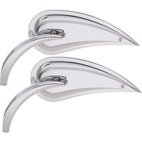 Mirror Chrome Die-Cast Rad III Teardrop Style Left Side by Arlen