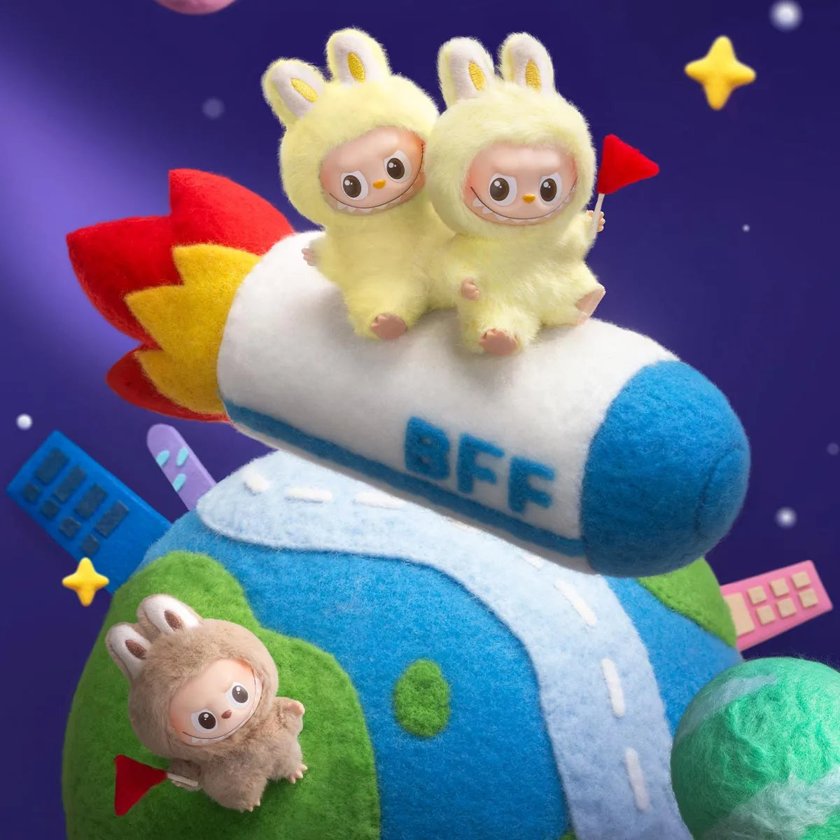 LABUBU THE MONSTERS Pin for Love Series-Vinyl Plush Pendant Blind