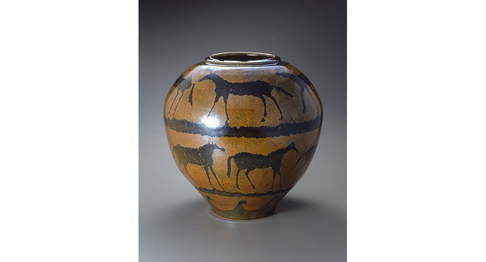 人間国宝 松井康成と原清展（茨城県陶芸美術館 地階企画展示室）｜美術手帖