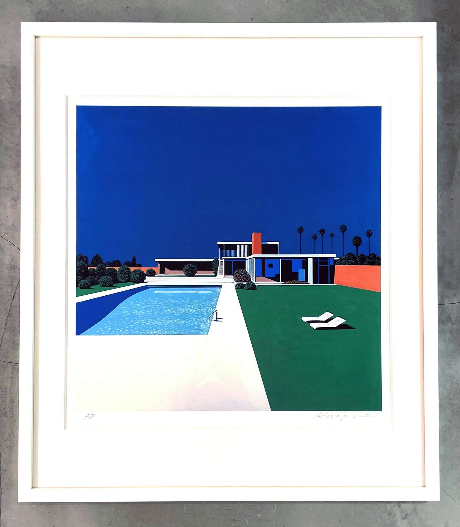 永井博の最新作品集『TROPICAL MODERN』より、公式ジークレープリント3