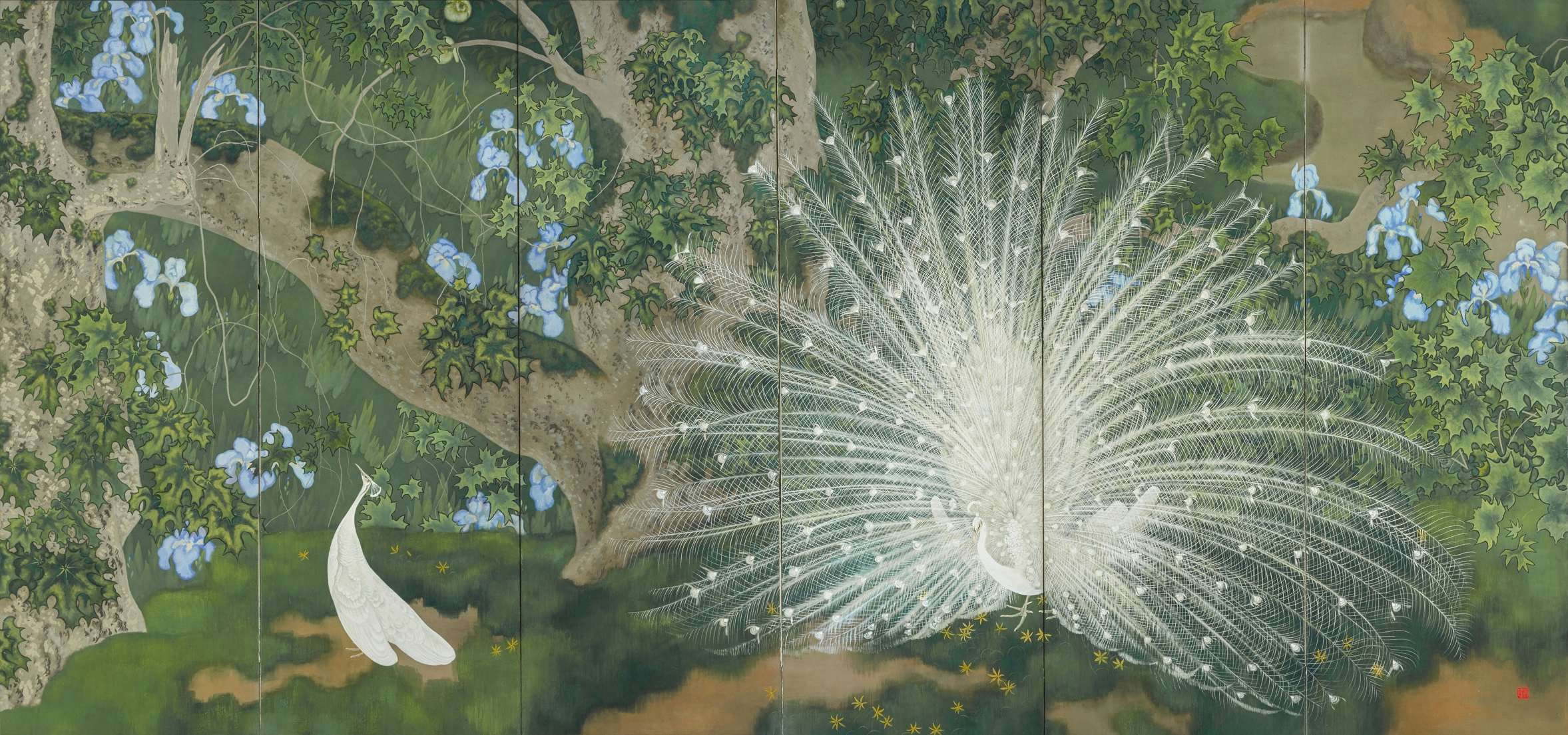 特別展「生誕140年記念 石崎光瑤」が京都文化博物館で開催。鮮やかな