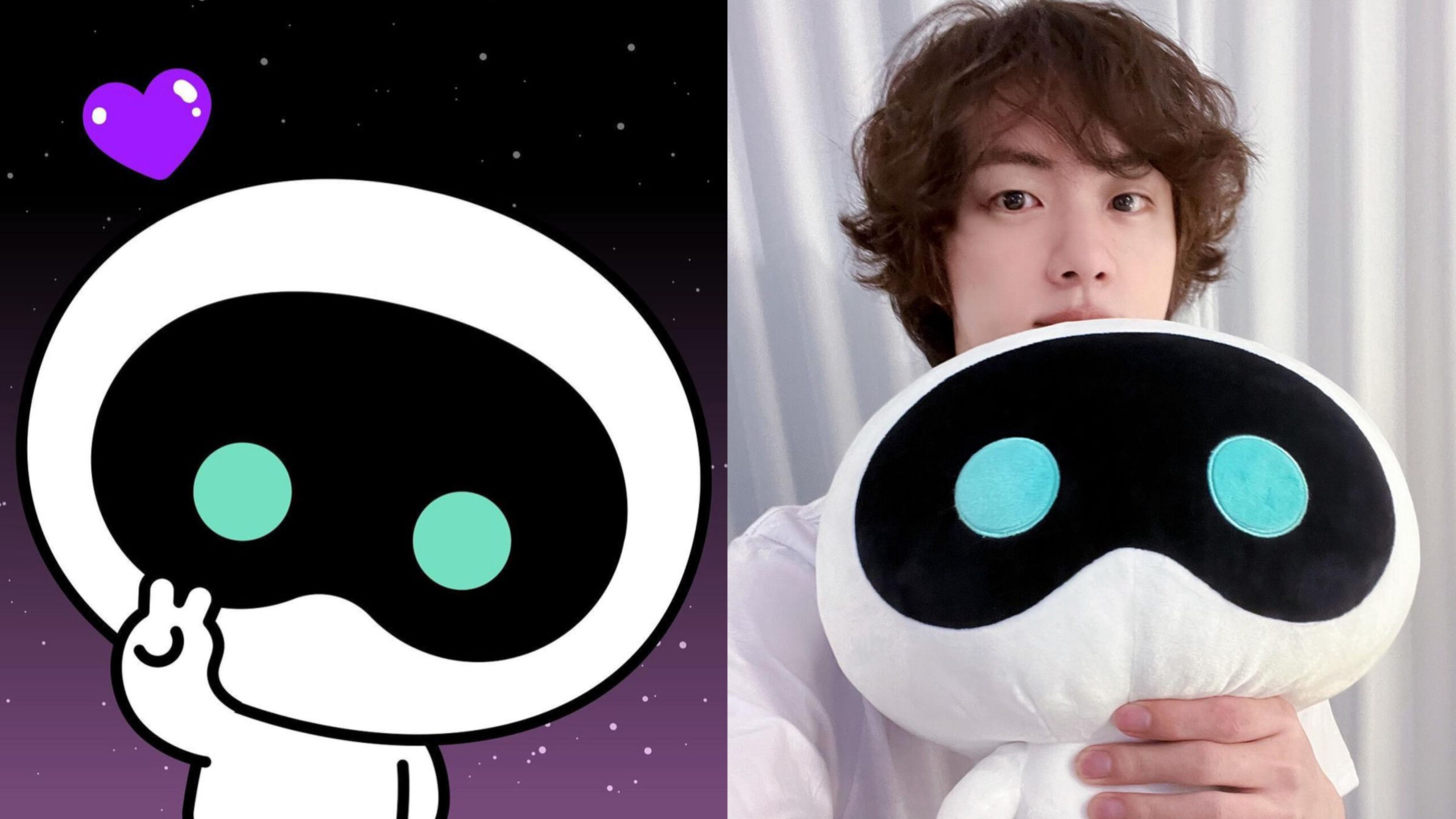 BTS ジンの可愛いキャラクター「Wootteo(ウット)」の公式グッズが発売