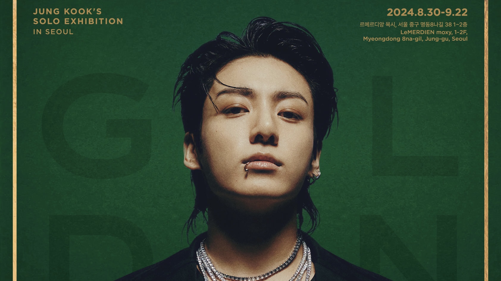 BTS ジョングクの展示会「GOLDEN: The Moments」が開催決定！！開催日