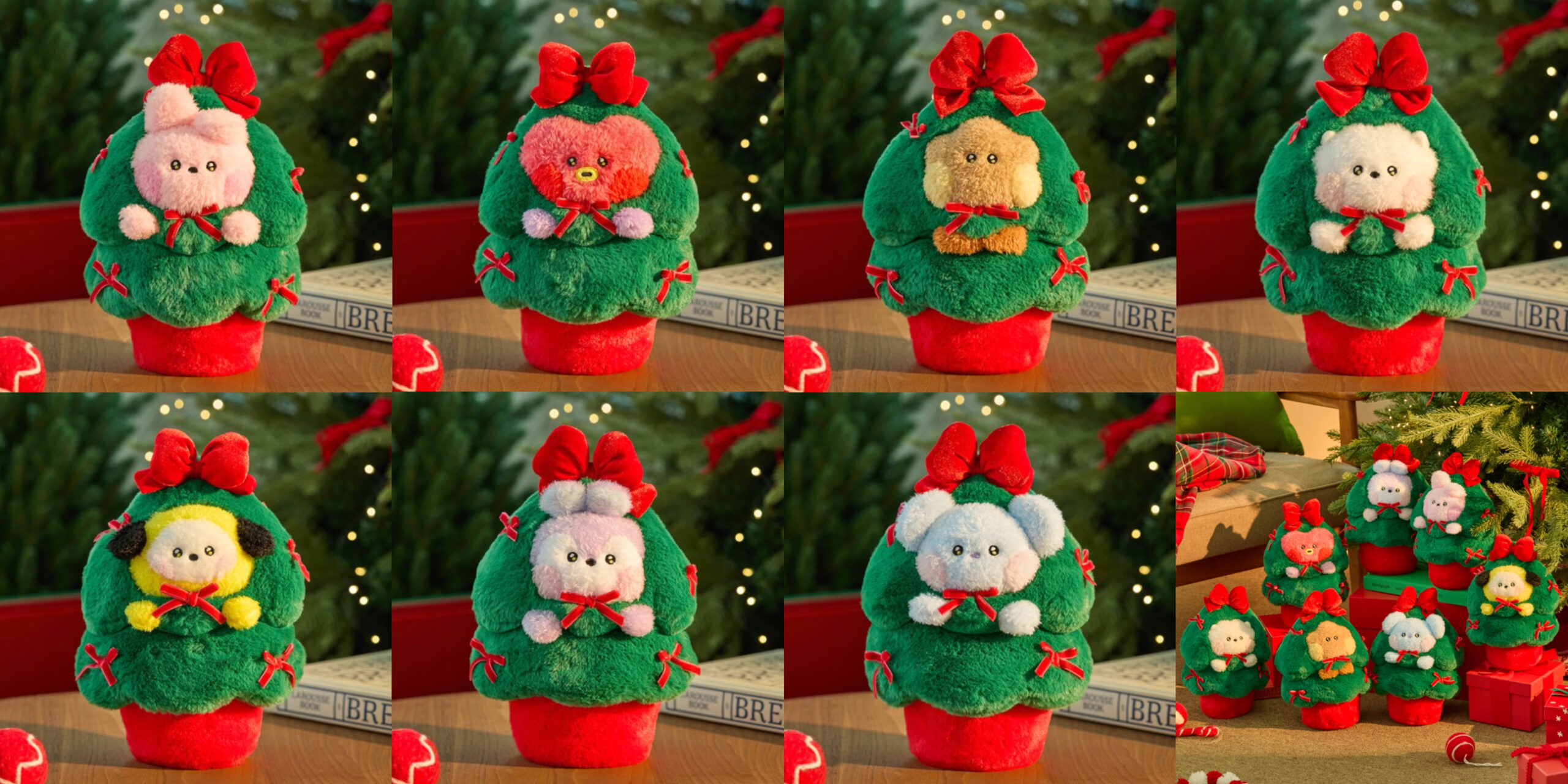 BT21のクリスマスぬいぐるみ「PETIT HOLIDAY」が発売決定！！発売日