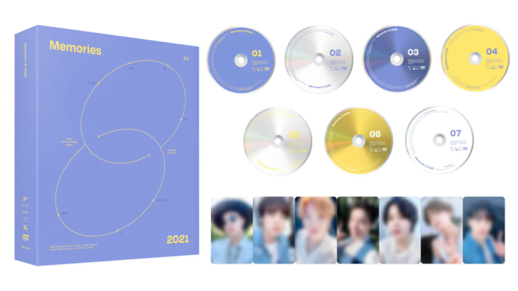 BTS MEMORIES OF 2021のDVDが発売決定！！発売日・収録内容・特典
