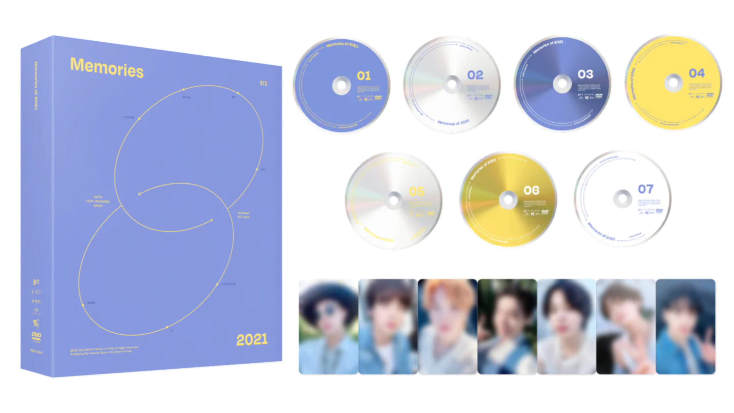 BTS MEMORIES OF 2021のDVDが発売決定！！発売日・収録内容・特典