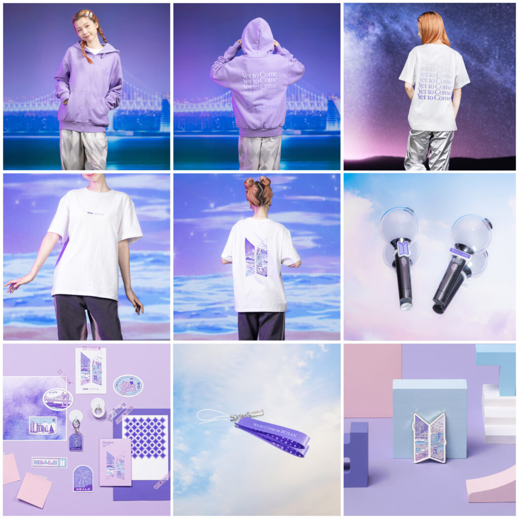 BTS 釜山コンサート「Yet To Come in BUSAN」のグッズラインナップが
