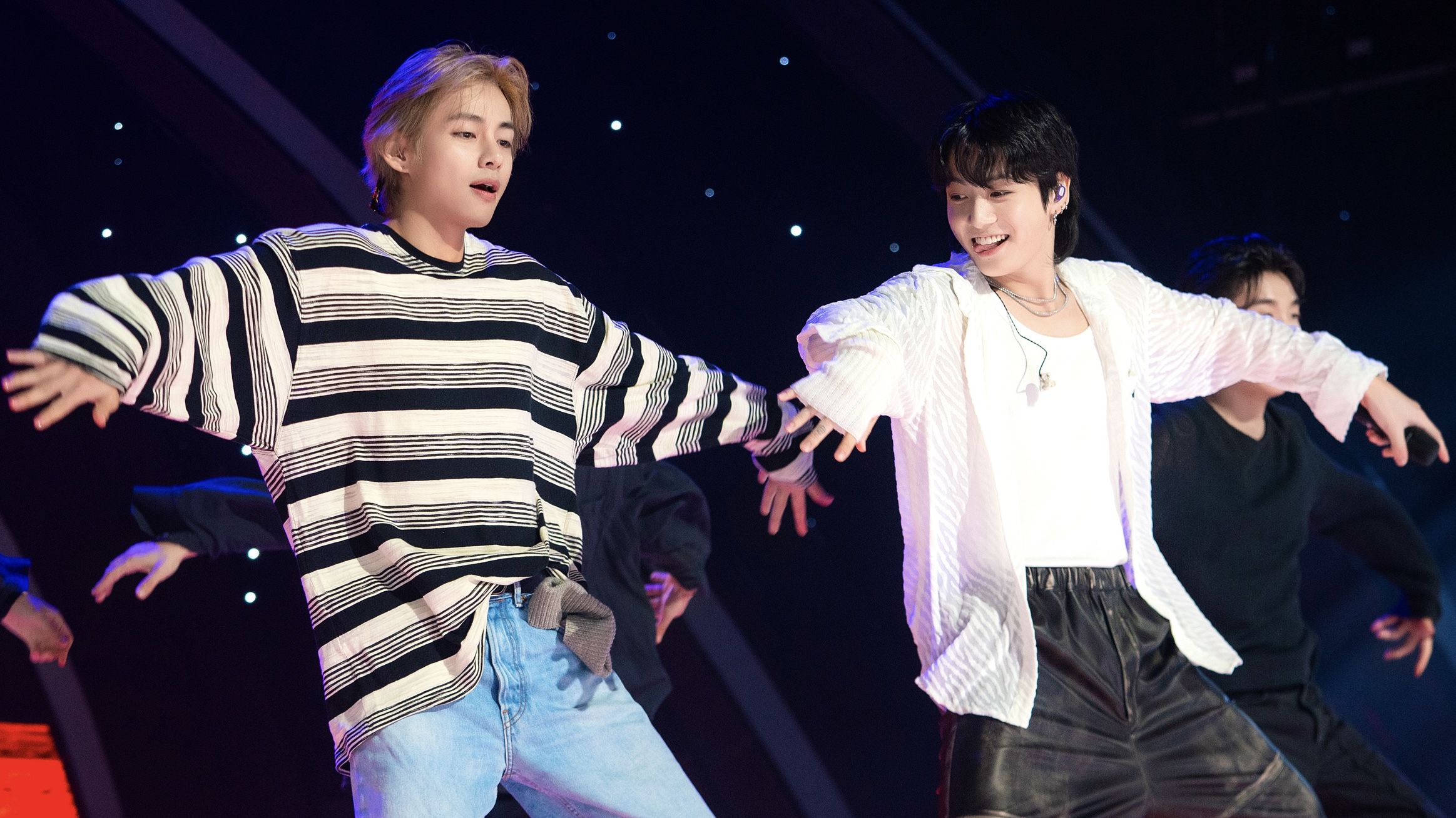 BTS テテがサプライズ登場したジョングクのSBS人気歌謡が日本語字幕