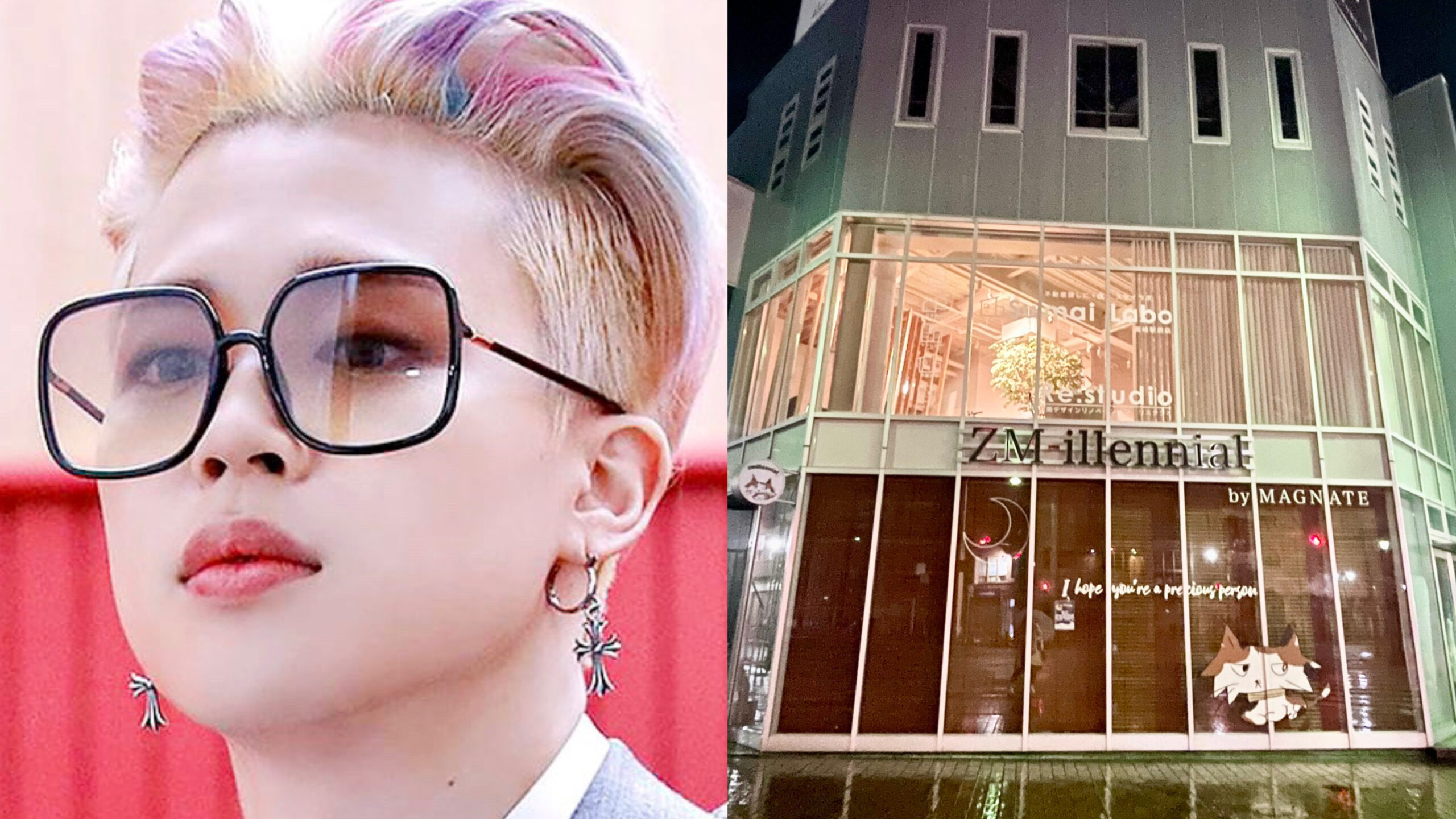 BTS ジミンパパのお店「ZM-illennial(ジミレニアル)」が日本初上陸