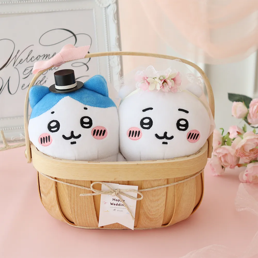 結婚式 電報 ギフト】ちいかわウェディングドールバスケット
