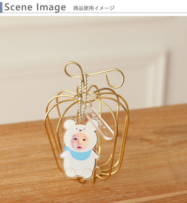 ソープフラワー フェアリーブーケ+着ぐるみキーホルダーセット