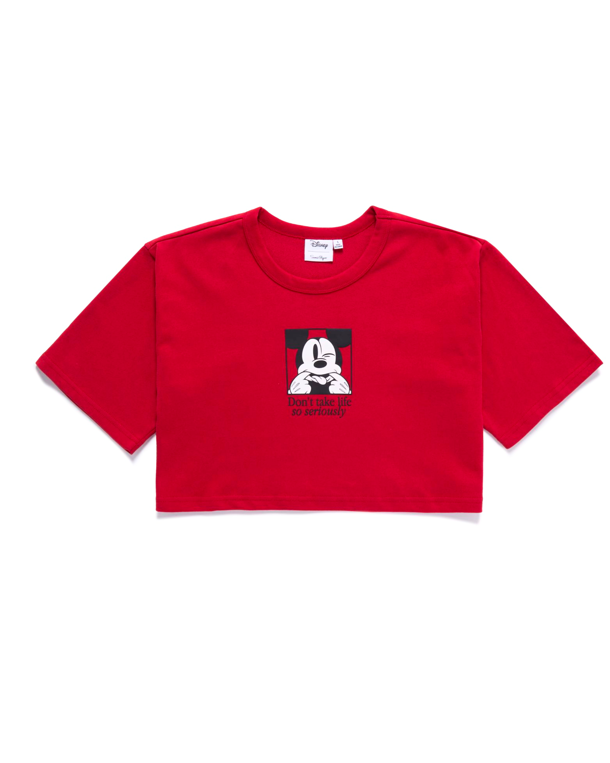 Disney Silly Mickey Mouse Crop Tee – Samii Ryan