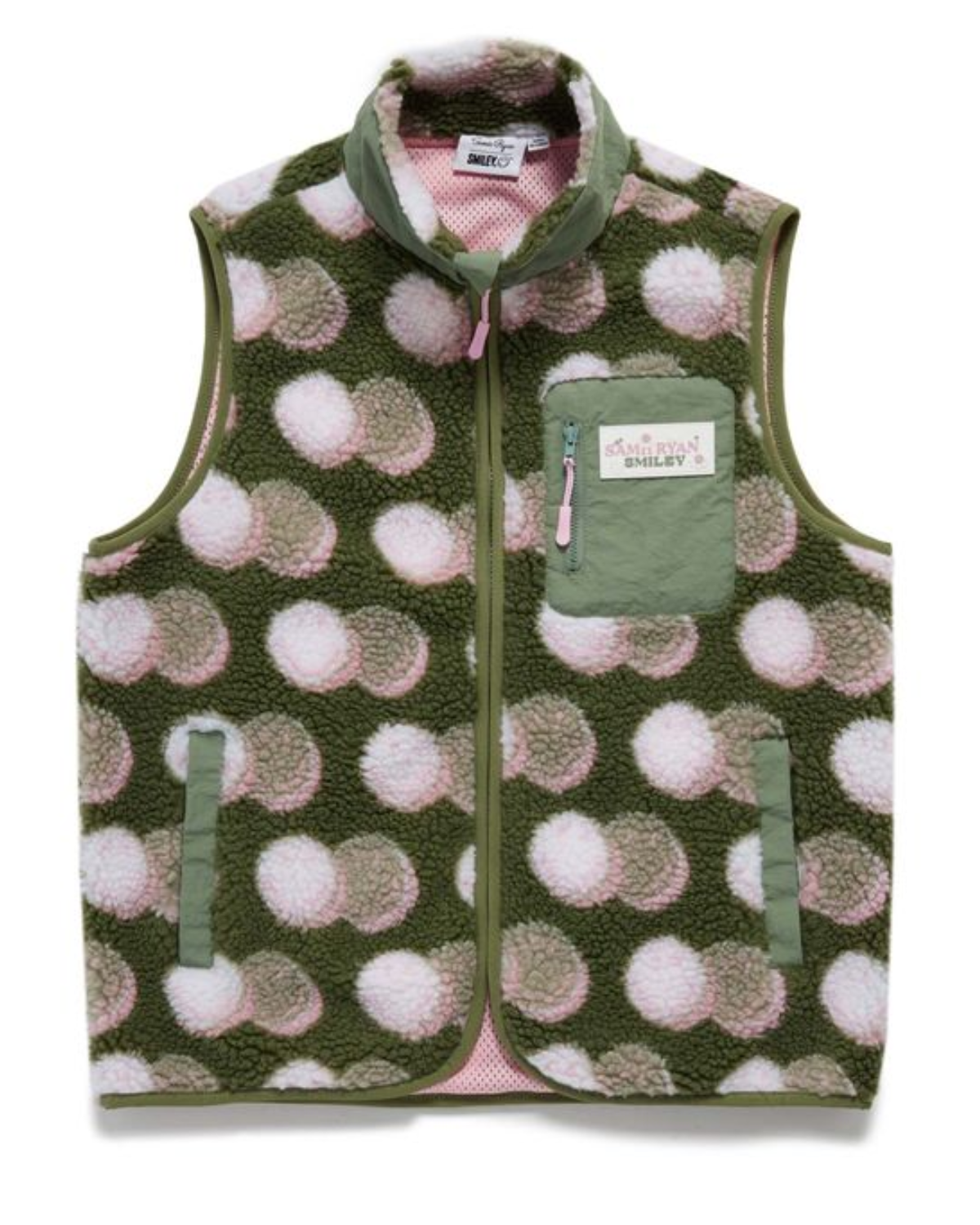 Smiley© Jacquard Sherpa Vest – Samii Ryan