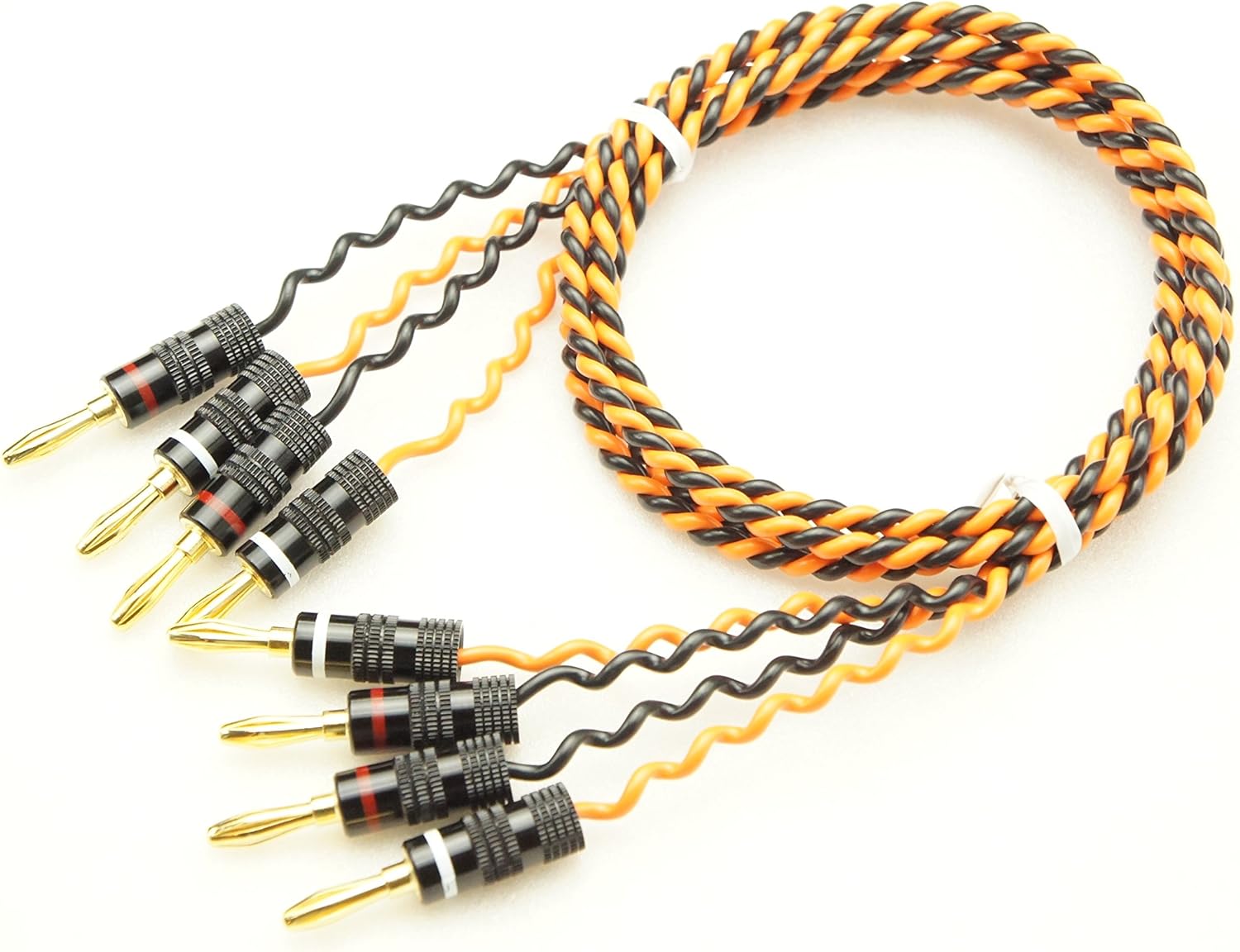 ONKODO 8470 バナナプラグ付 スピーカーケーブル 2本セット