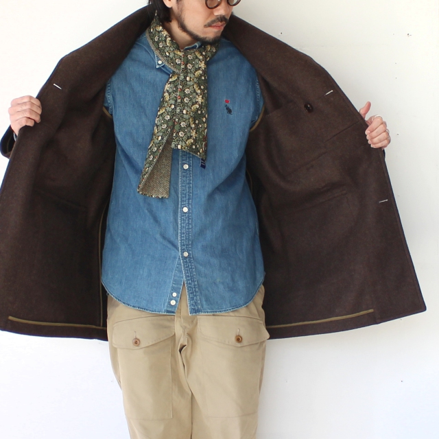 Orgueil ウールメルトンマッキーノコート Mackinaw Coat / OR-4306