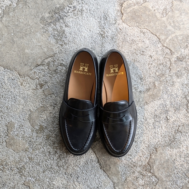 HARROGATE ペニーローファー SHOREDITCH （Black） - C.COUNTLY【シー
