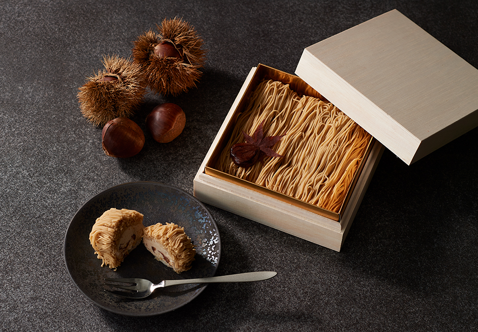 プレゼント ギフト【専用木箱・専用紙袋つき】栗千本（黄金）※送料無料