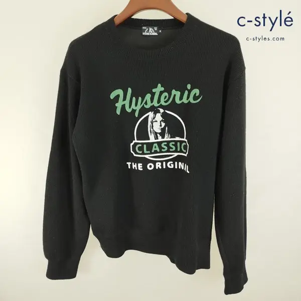 HYSTERIC GLAMOUR ヒステリックグラマー ニット M ブラック 02173CS09