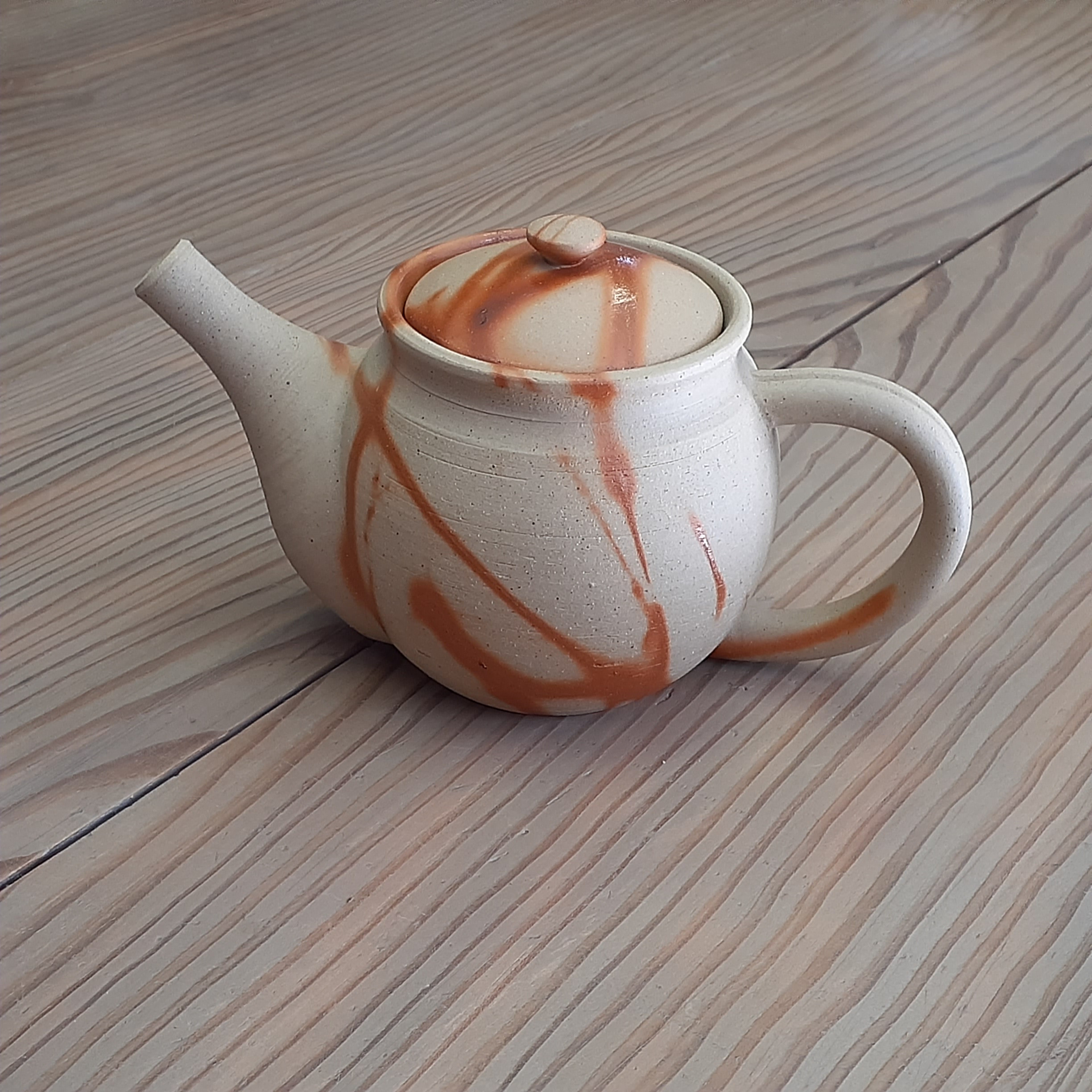 再々お値下げ 備前焼㊱ タタキ大四 方皿 ゴマ 緋襷 丁斎作 再々お