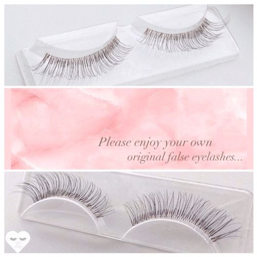 つけま ハンドメイド マツエク風 つけまつげ まつげエクステ つけ