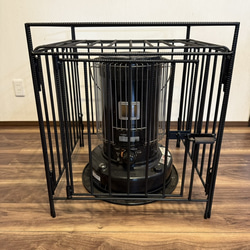 トヨトミ対流型石油ストーブ KS-67H ブラック対応｜異形鉄筋ストーブ