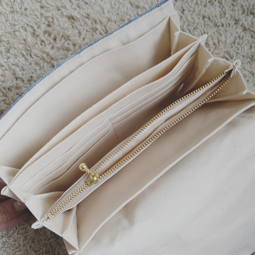 オーダー受付画面】デニム リメイク ウォレット ショルダー バック