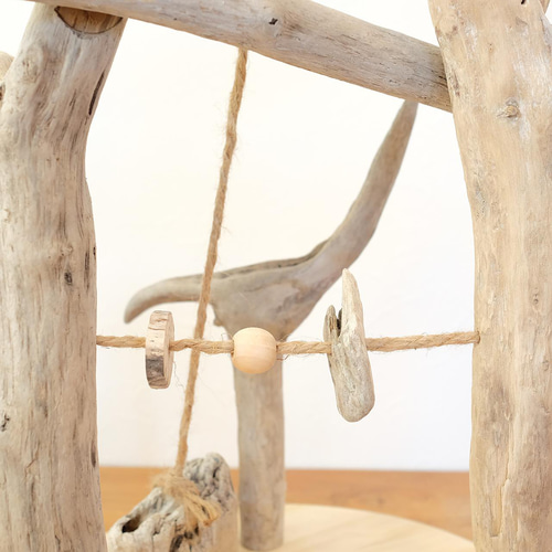 縦型流木バードアスレチックM おもちゃ・ペット小物 Driftwood and